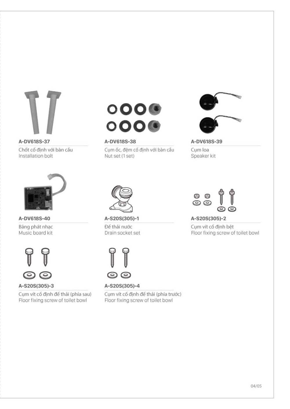 Catalogue Linh phu kien thay the INAX vuathietbi.com 5