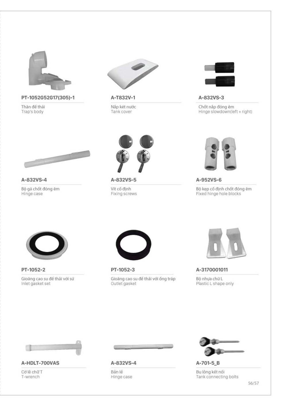 Catalogue Linh phu kien thay the INAX vuathietbi.com 57