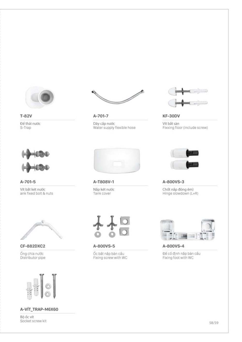 Catalogue Linh phu kien thay the INAX vuathietbi.com 59