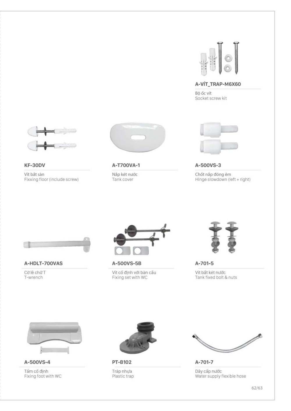 Catalogue Linh phu kien thay the INAX vuathietbi.com 63