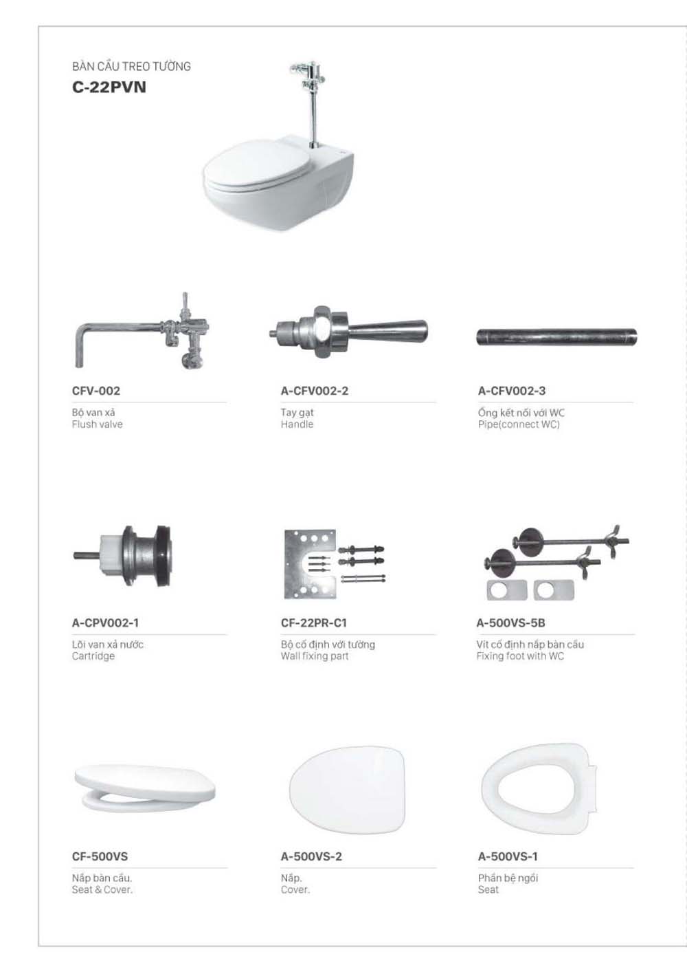 Catalogue Linh phu kien thay the INAX vuathietbi.com 78