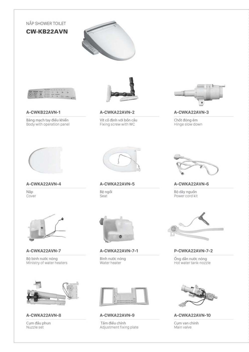 Catalogue Linh phu kien thay the INAX vuathietbi.com 8