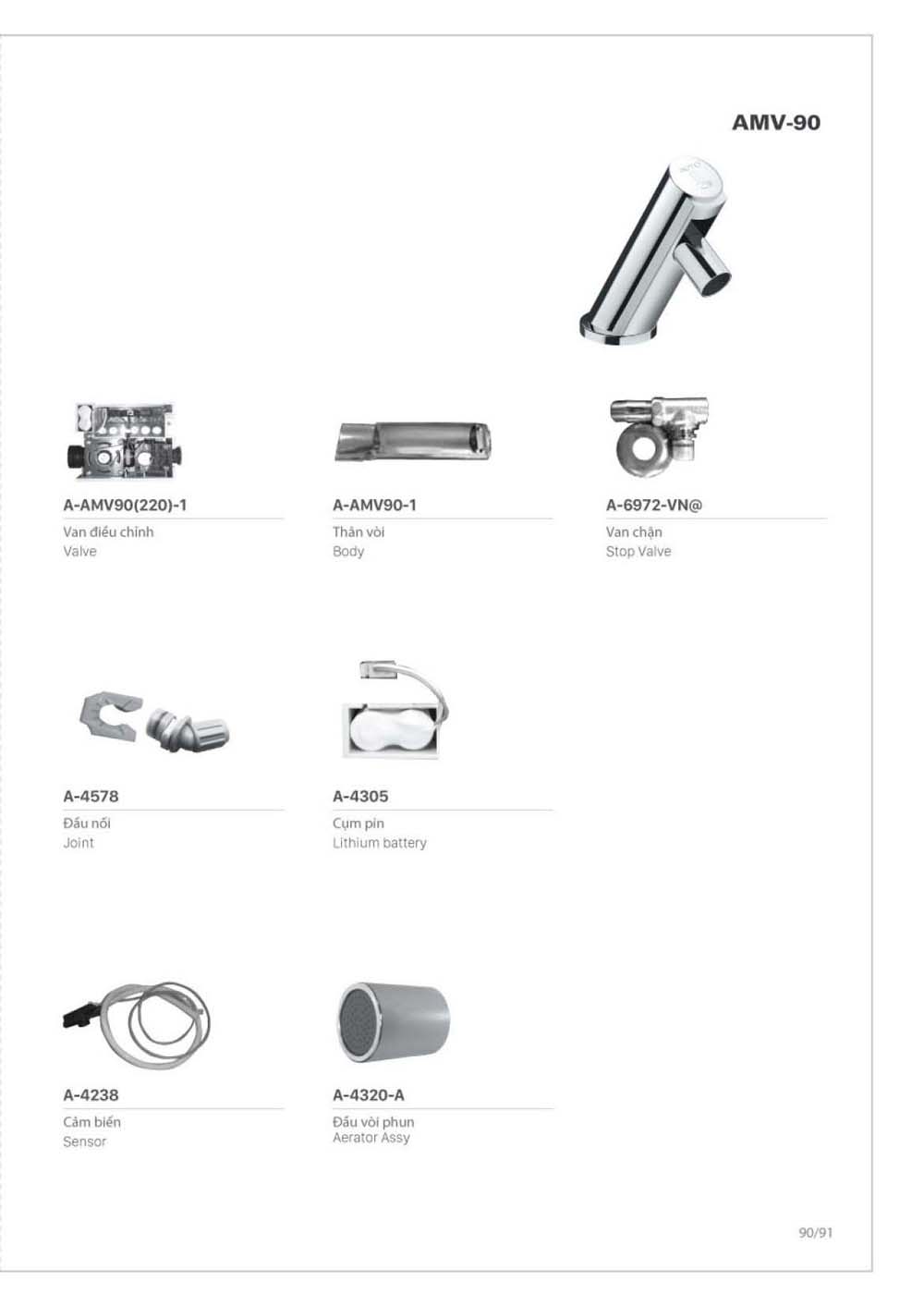 Catalogue Linh phu kien thay the INAX vuathietbi.com 91