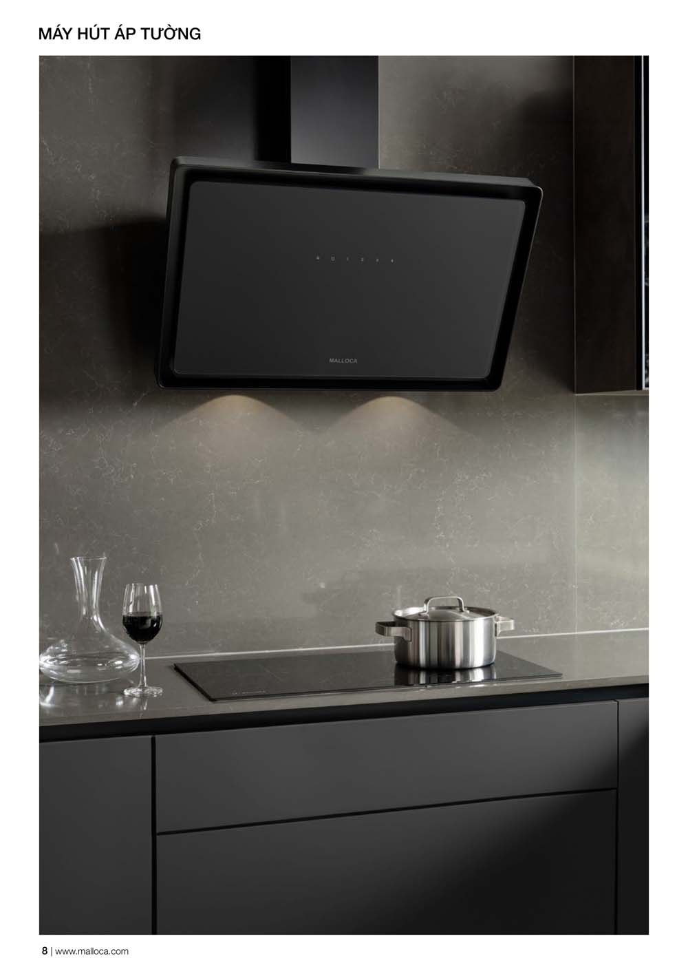 Catalogue MALLOCA 2024 Bang gia Thiet bi nha bep nhap khau vuathietbi.com 08