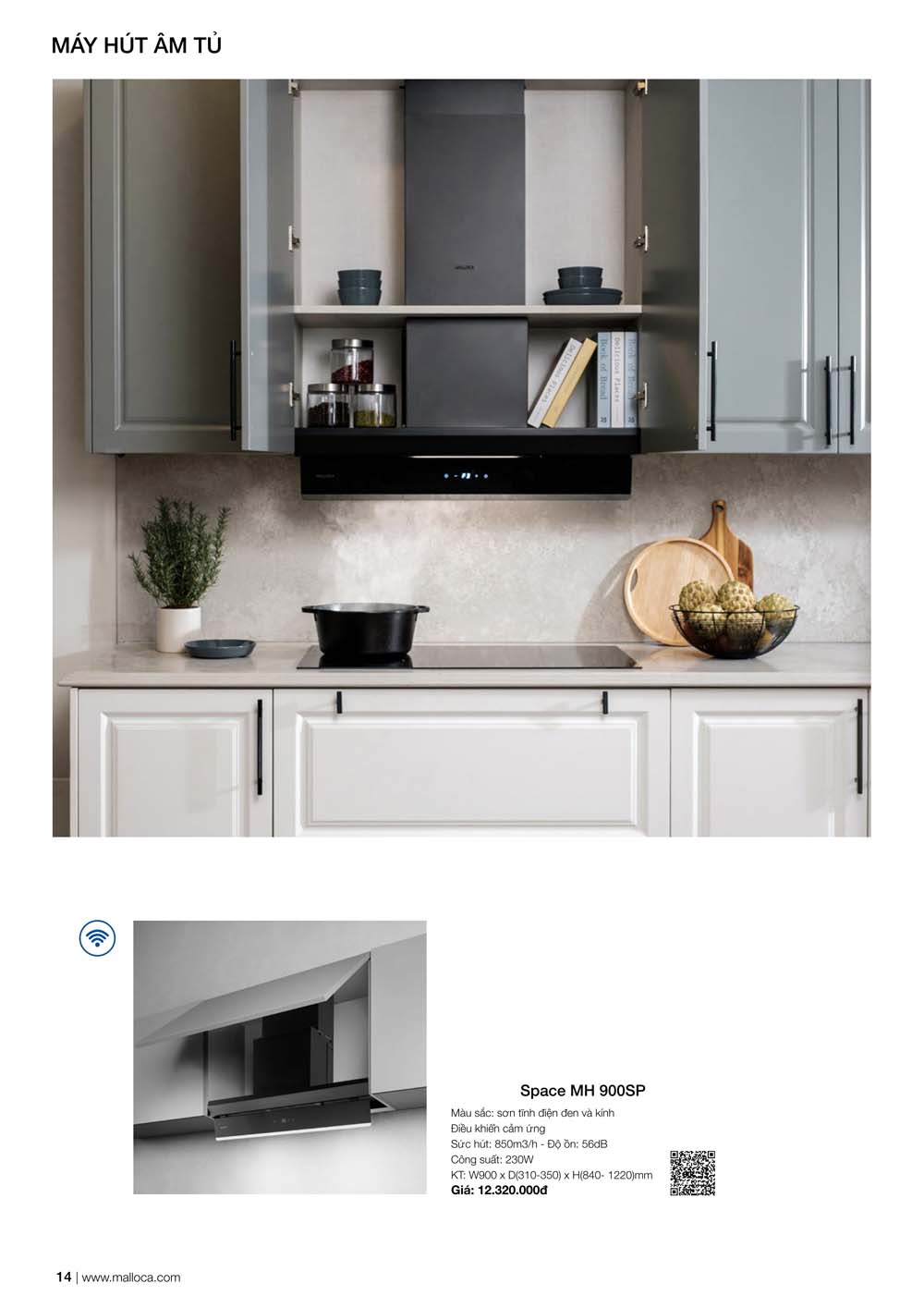 Catalogue MALLOCA 2024 Bang gia Thiet bi nha bep nhap khau vuathietbi.com 14