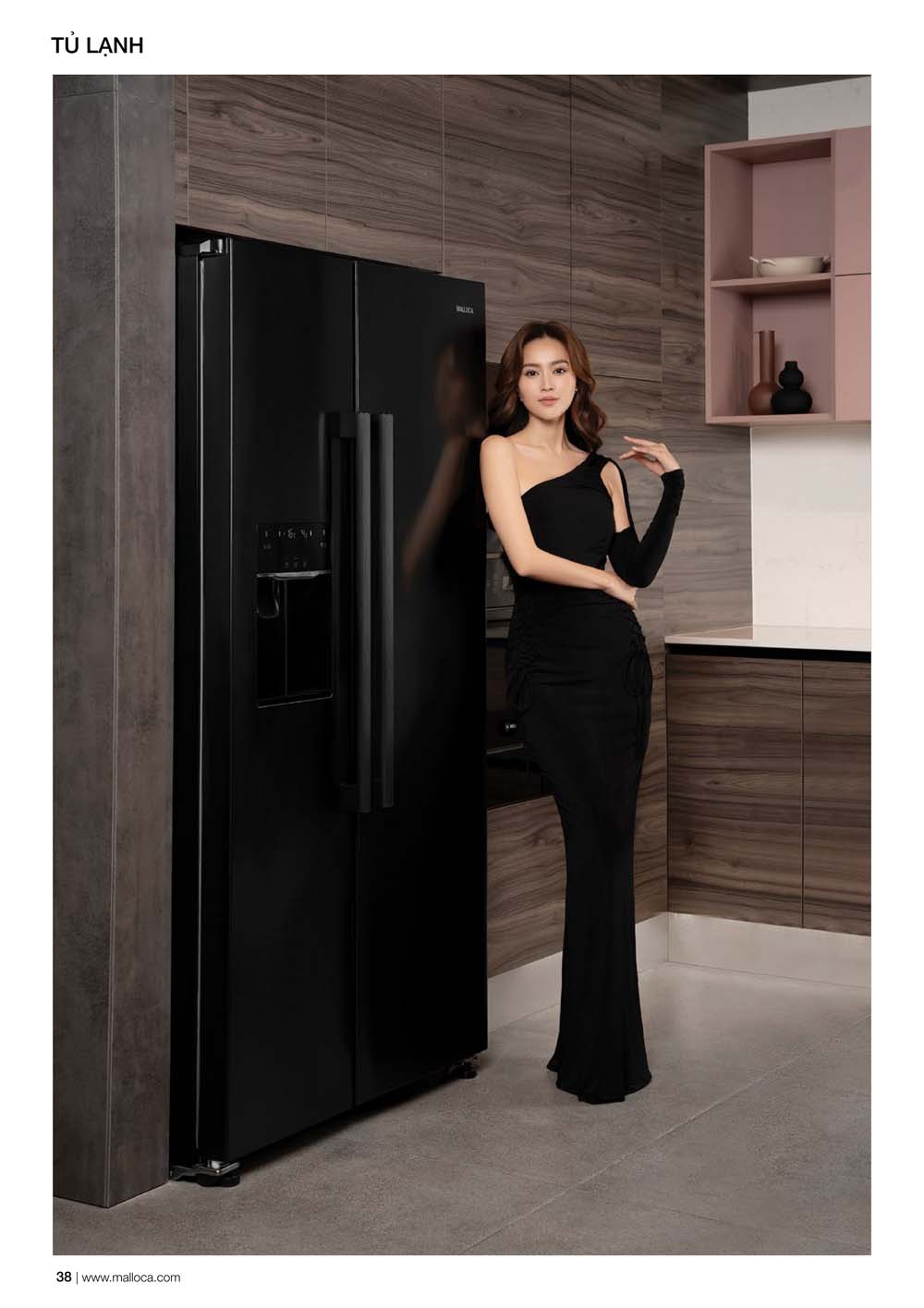 Catalogue MALLOCA 2024 Bang gia Thiet bi nha bep nhap khau vuathietbi.com 38