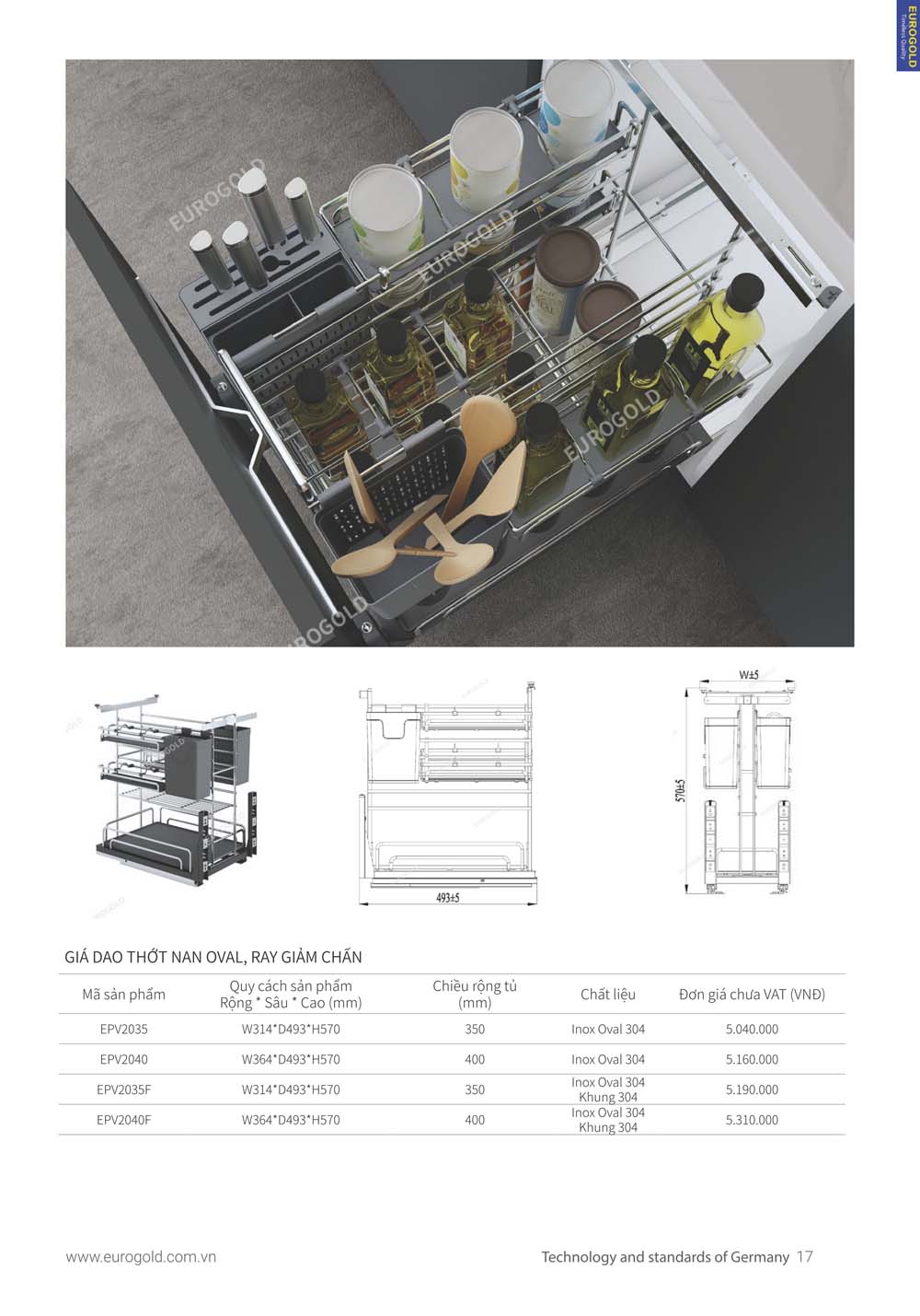 Catalogue Phu kien tu bep EUROGOLD 2024 vuathietbi.com 016