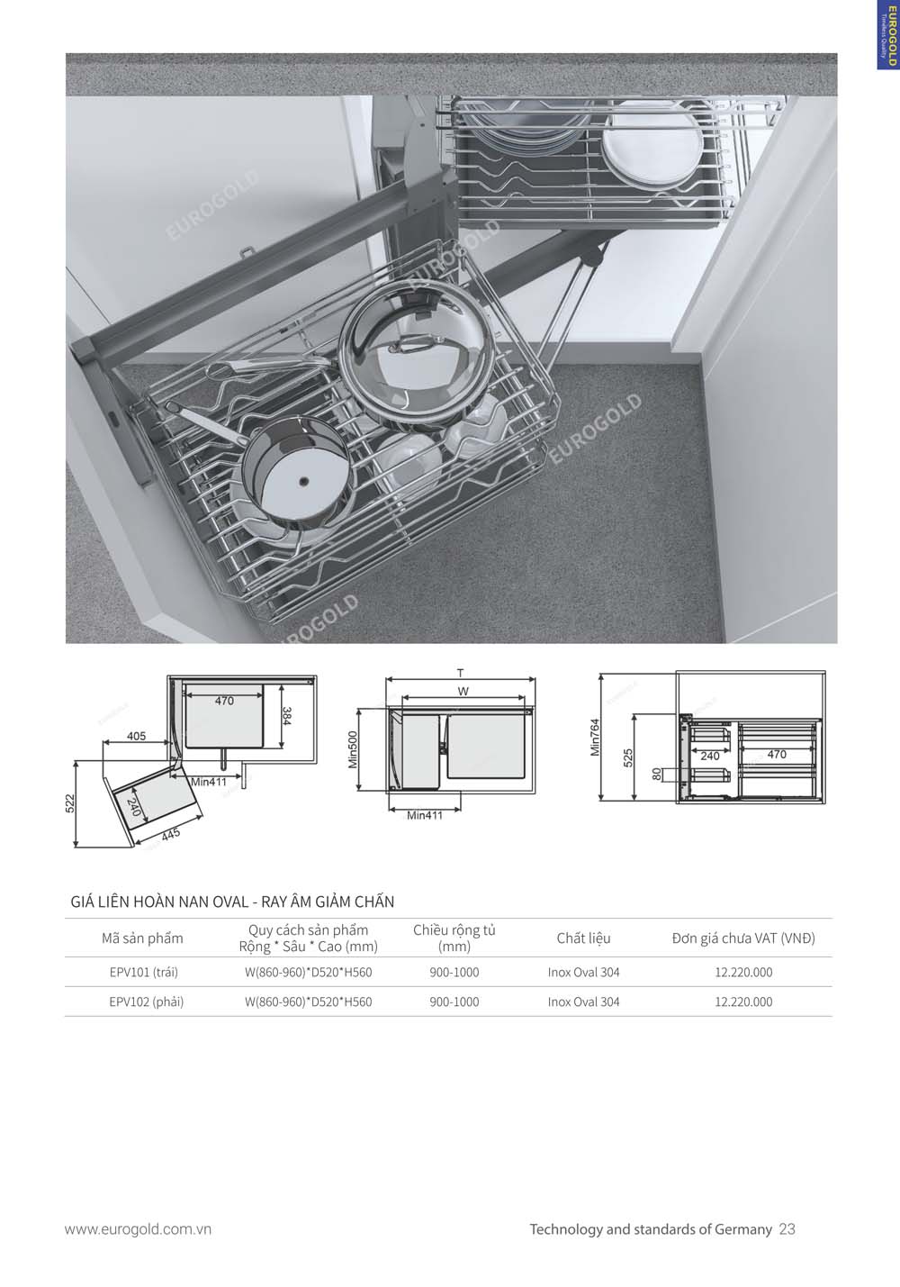 Catalogue Phu kien tu bep EUROGOLD 2024 vuathietbi.com 022
