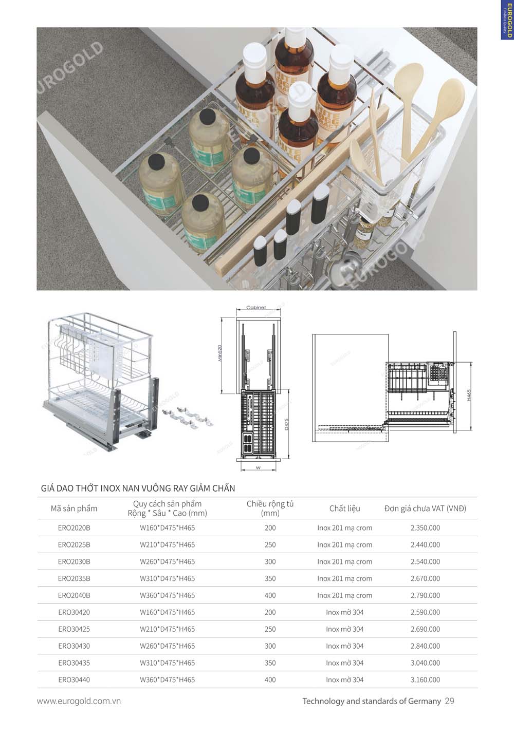 Catalogue Phu kien tu bep EUROGOLD 2024 vuathietbi.com 027