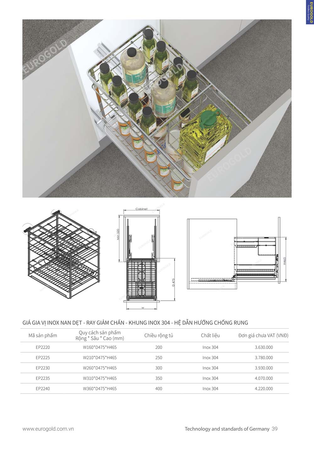 Catalogue Phu kien tu bep EUROGOLD 2024 vuathietbi.com 037
