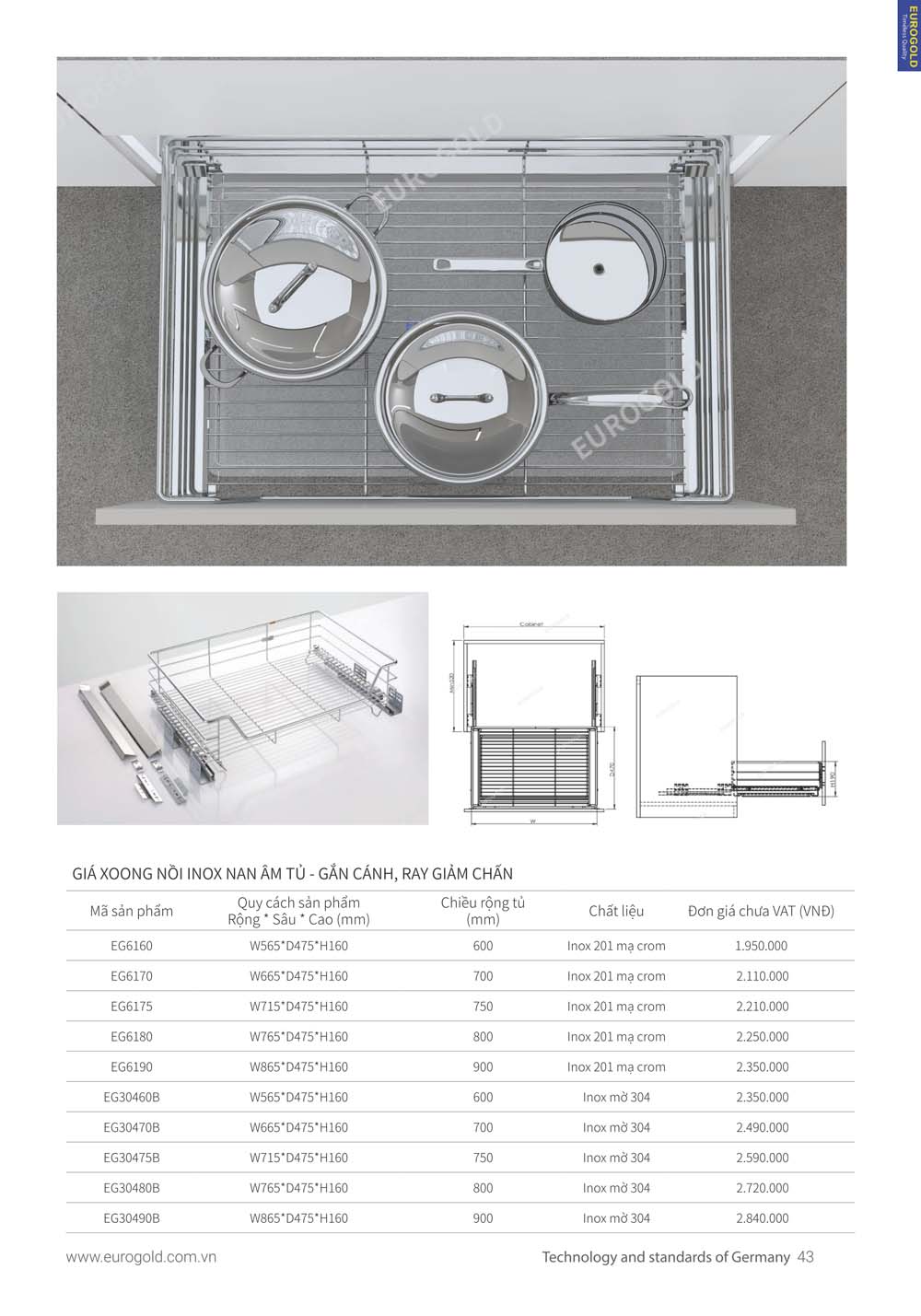 Catalogue Phu kien tu bep EUROGOLD 2024 vuathietbi.com 040