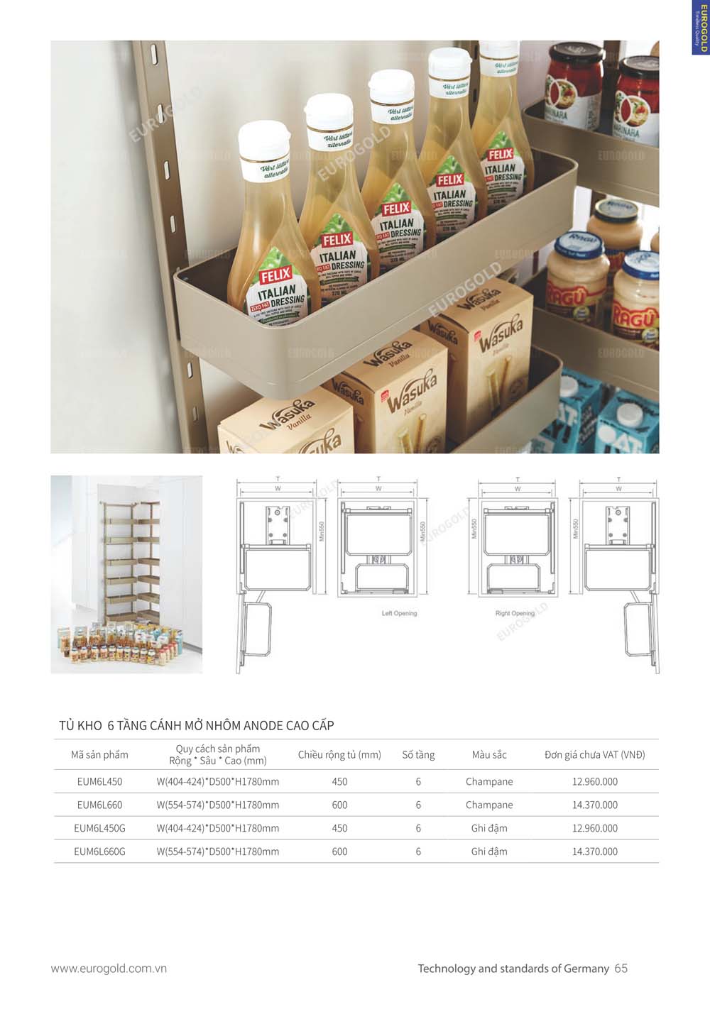 Catalogue Phu kien tu bep EUROGOLD 2024 vuathietbi.com 061