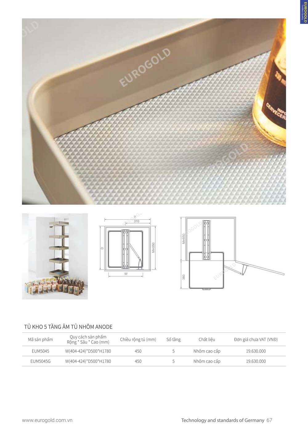 Catalogue Phu kien tu bep EUROGOLD 2024 vuathietbi.com 063