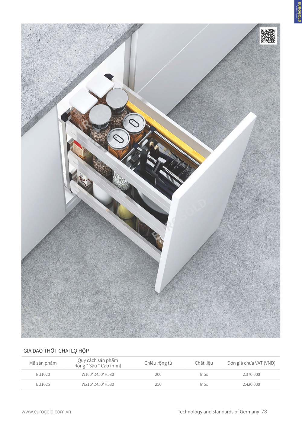 Catalogue Phu kien tu bep EUROGOLD 2024 vuathietbi.com 068