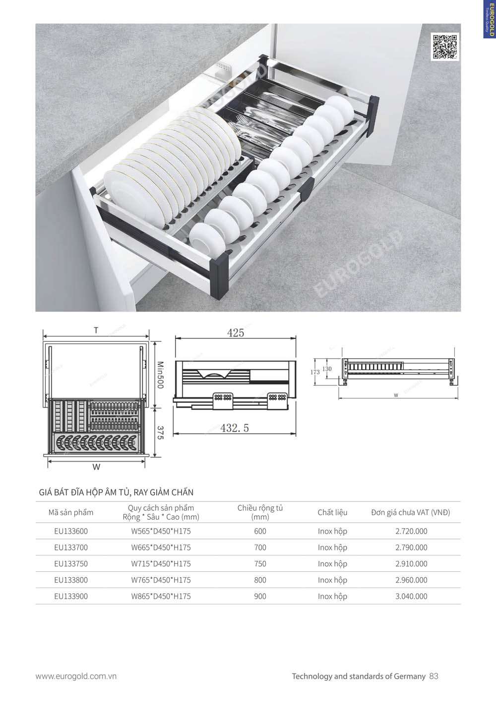 Catalogue Phu kien tu bep EUROGOLD 2024 vuathietbi.com 078