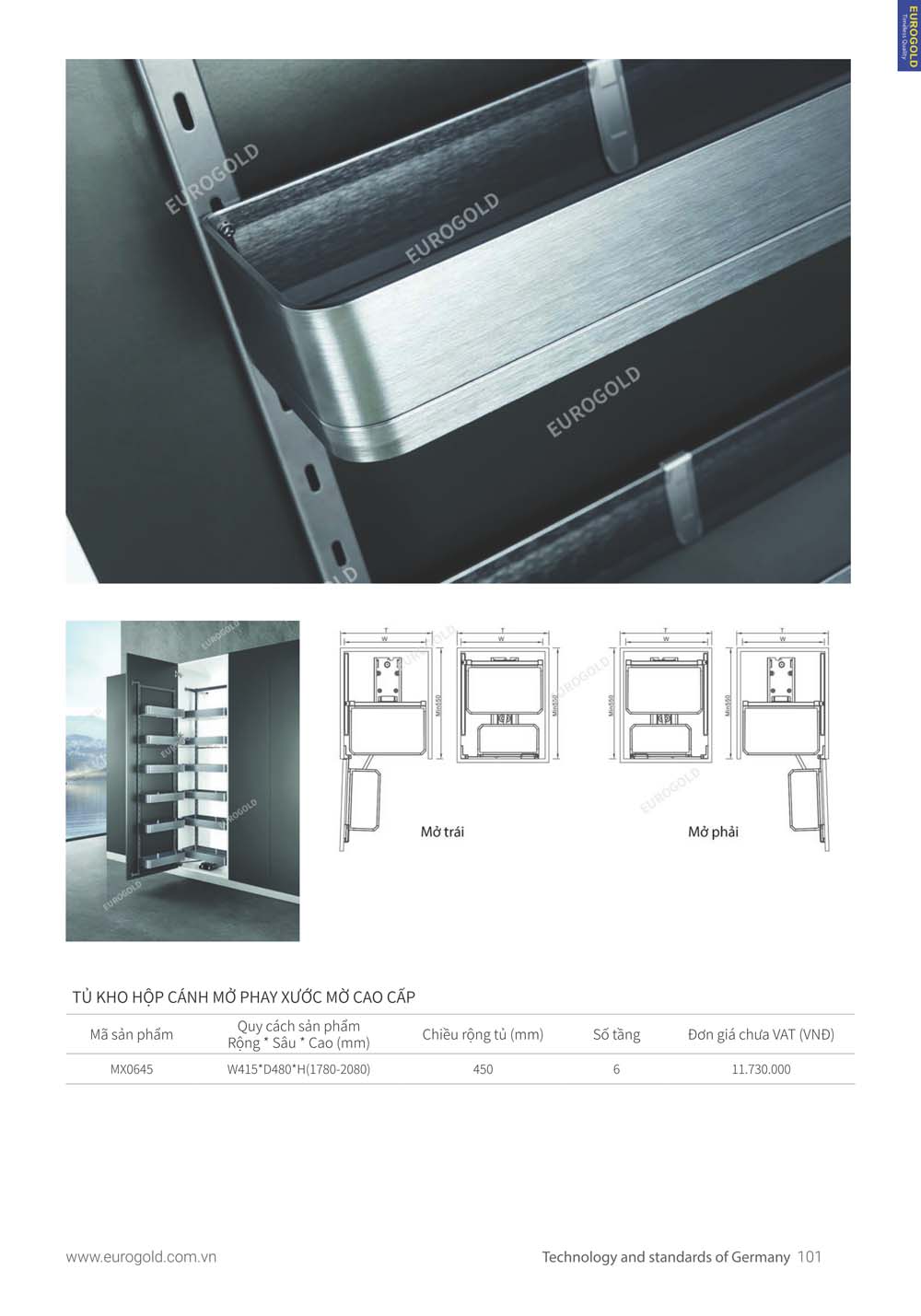 Catalogue Phu kien tu bep EUROGOLD 2024 vuathietbi.com 095