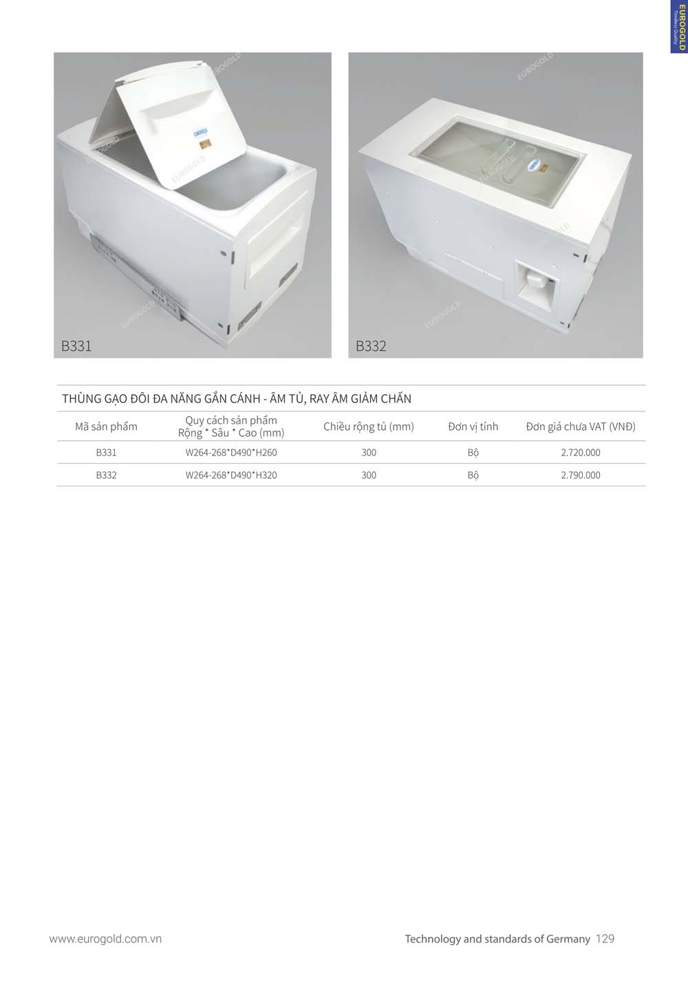 Catalogue Phu kien tu bep EUROGOLD 2024 vuathietbi.com 123