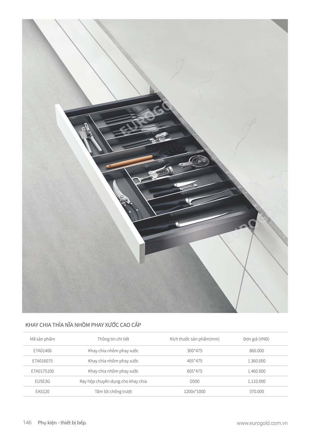 Catalogue Phu kien tu bep EUROGOLD 2024 vuathietbi.com 140
