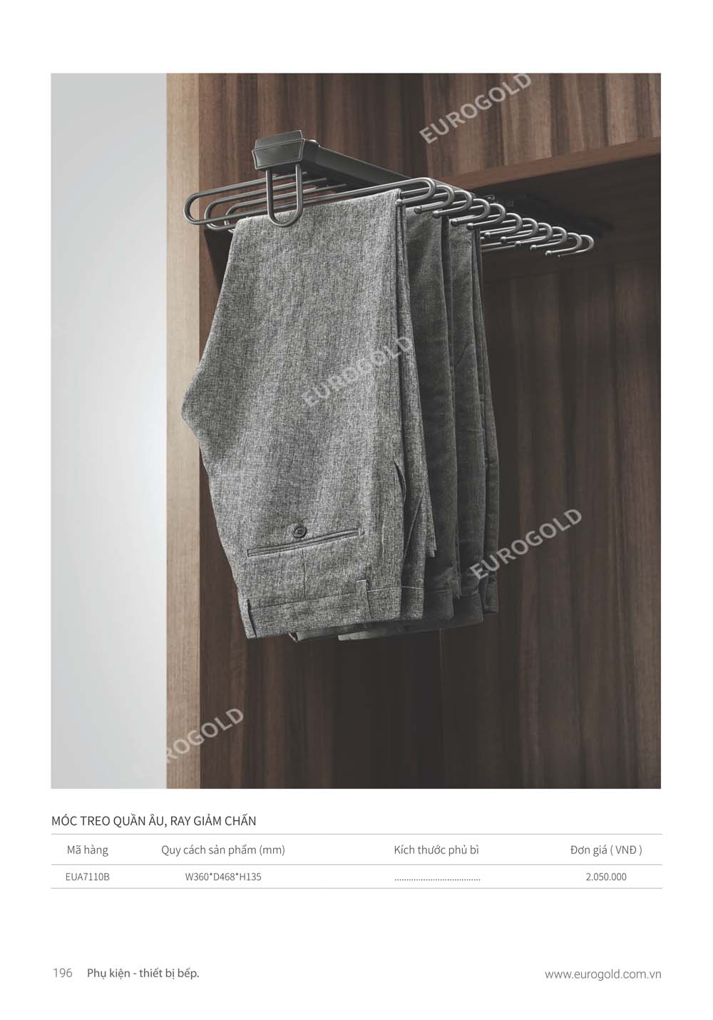 Catalogue Phu kien tu bep EUROGOLD 2024 vuathietbi.com 190