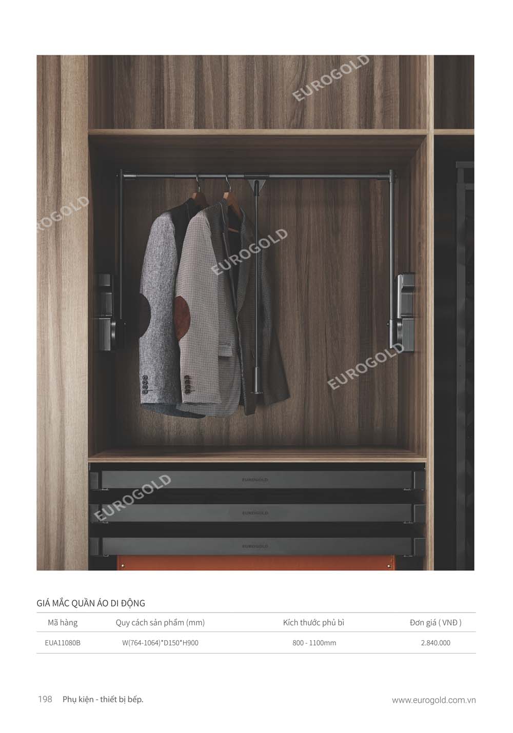Catalogue Phu kien tu bep EUROGOLD 2024 vuathietbi.com 192