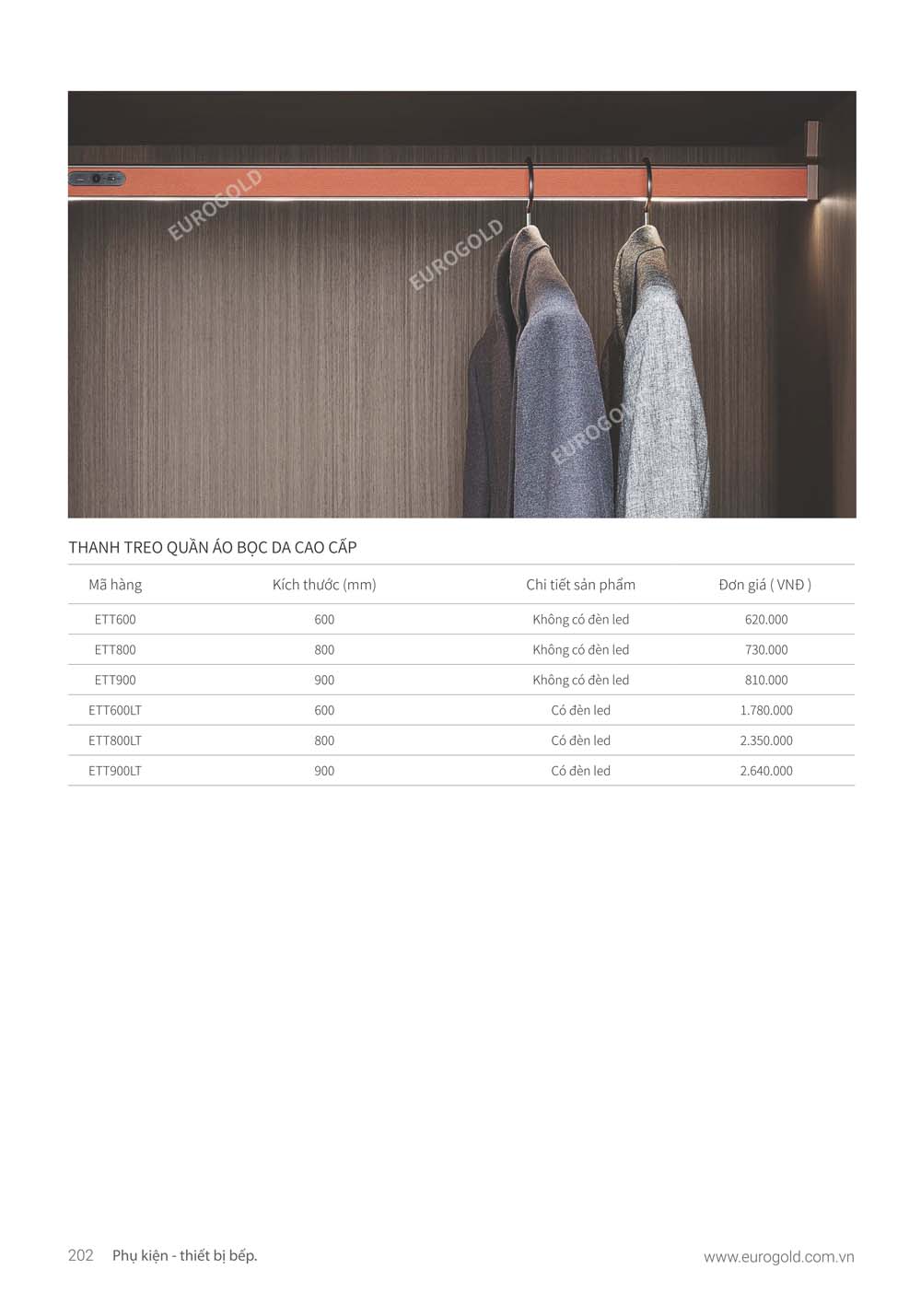 Catalogue Phu kien tu bep EUROGOLD 2024 vuathietbi.com 196