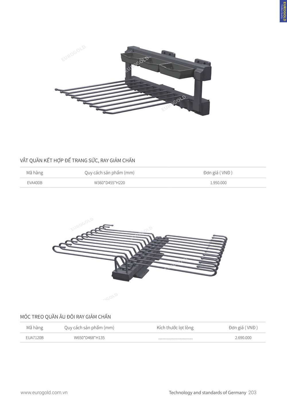 Catalogue Phu kien tu bep EUROGOLD 2024 vuathietbi.com 197