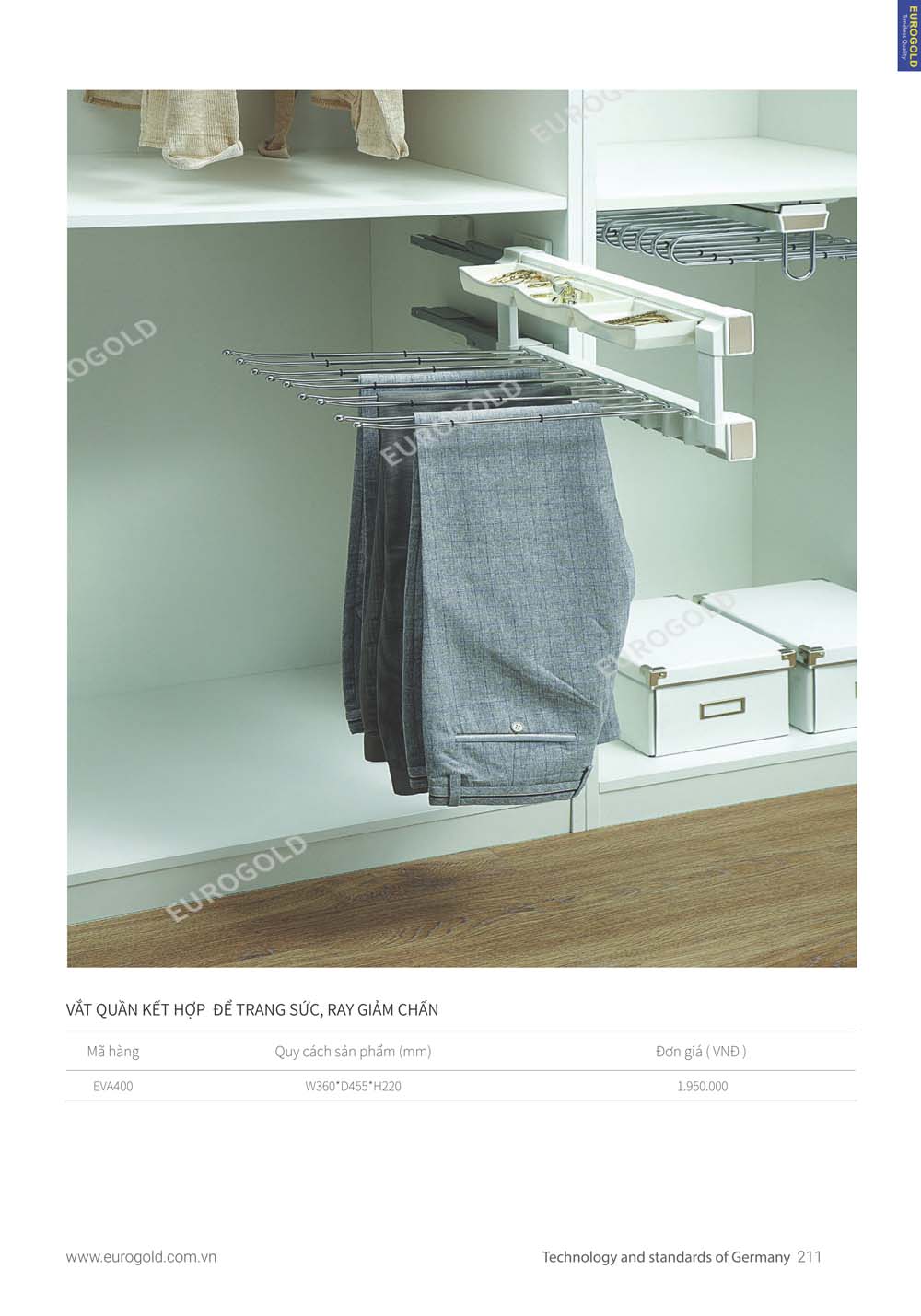 Catalogue Phu kien tu bep EUROGOLD 2024 vuathietbi.com 205