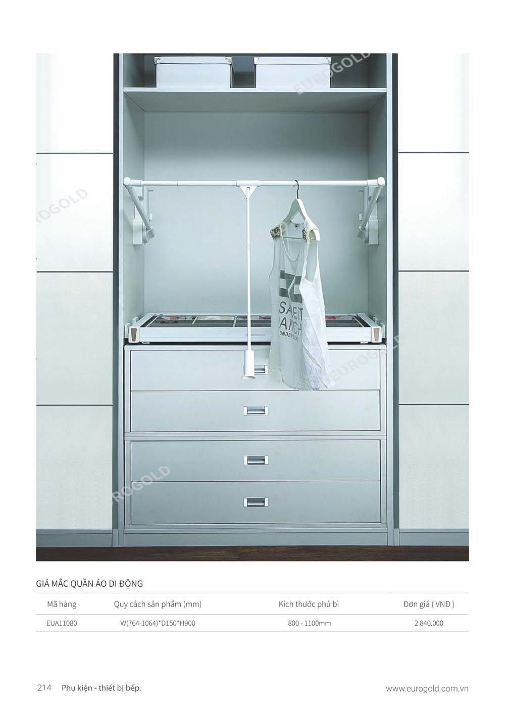 Catalogue Phu kien tu bep EUROGOLD 2024 vuathietbi.com 208