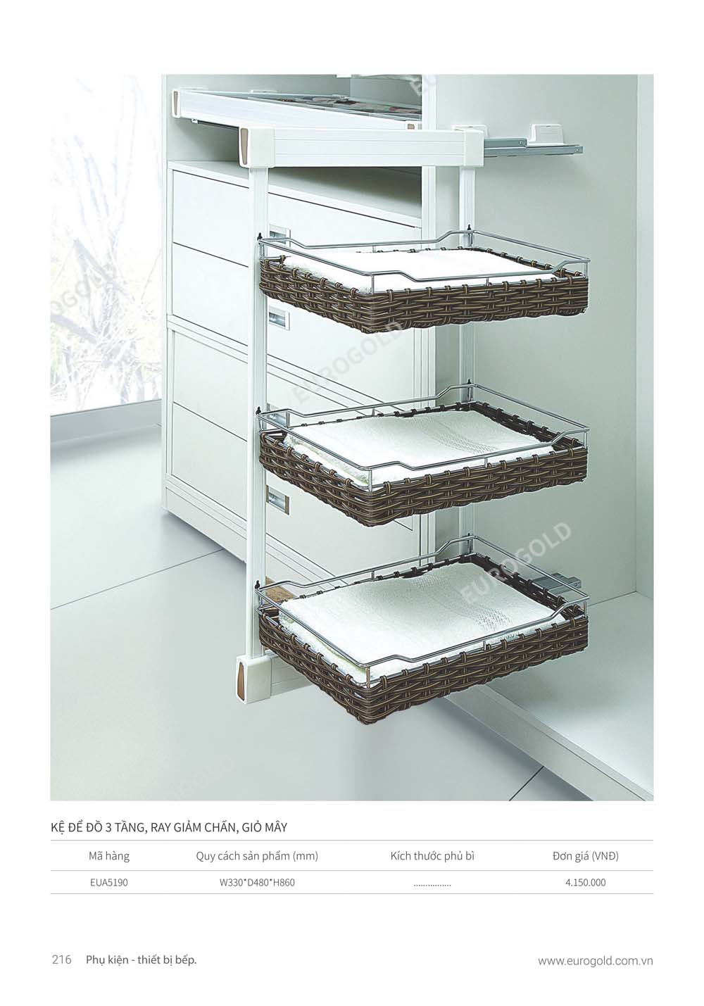 Catalogue Phu kien tu bep EUROGOLD 2024 vuathietbi.com 210