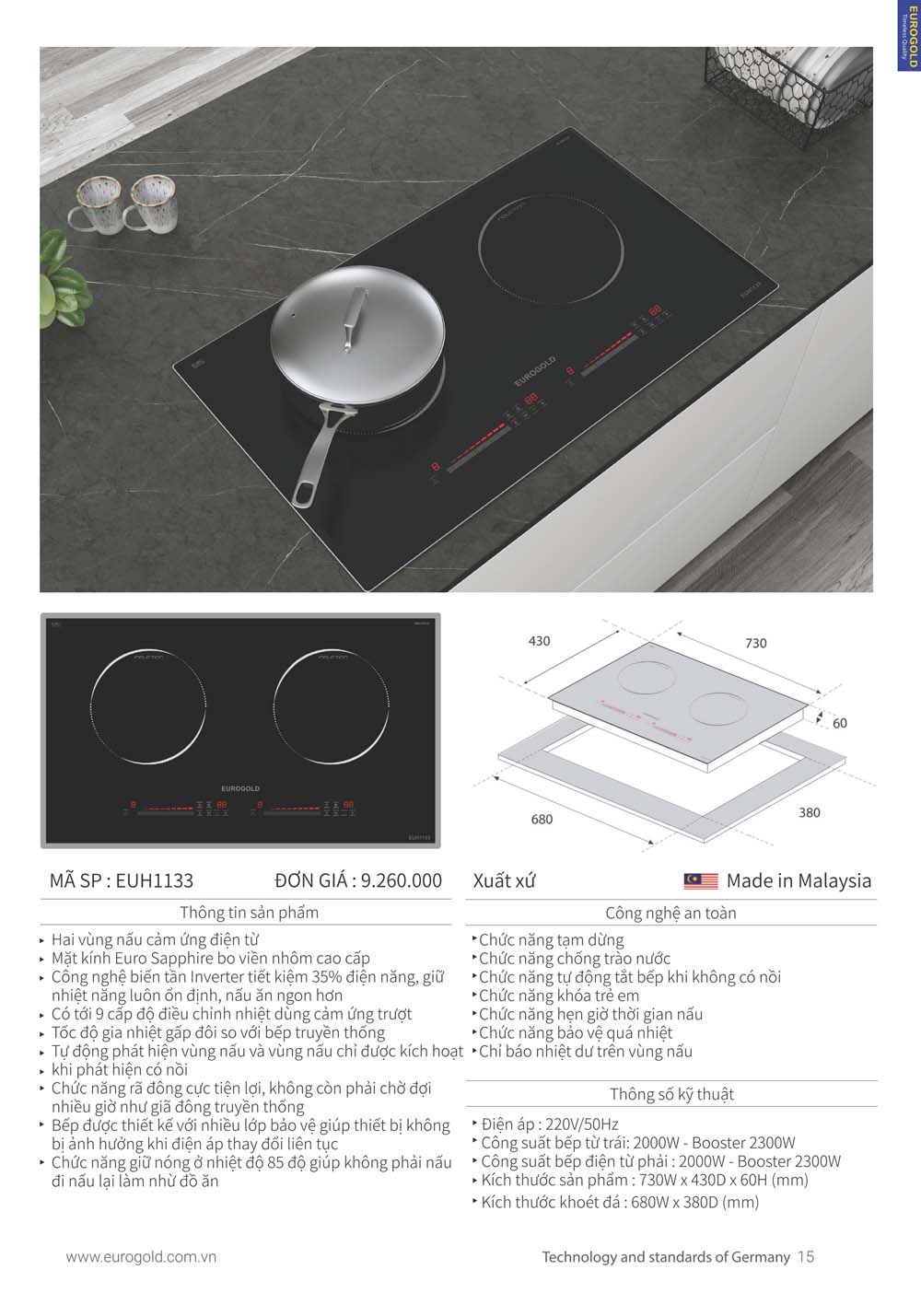 Catalogue Thiet bi nha bep EUROGOLD 2024 vuathietbi.com 014