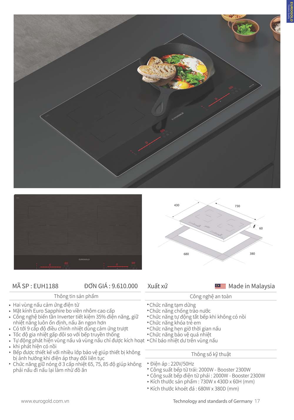 Catalogue Thiet bi nha bep EUROGOLD 2024 vuathietbi.com 016