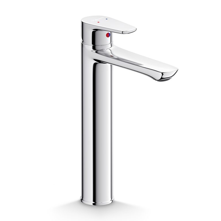 Vòi lavabo VIGLACERA VG132.1 cổ cao nóng lạnh
