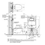Bản-vẽ-kĩ-thuật-Bồn-cầu-thông-minh-TOTO-CW812REA-TCF23460AAA-WH172AT-TCA465-nắp-rửa-điện-tử