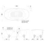 Bản-vẽ-kĩ-thuật-Bồn-tắm-TOTO-PPY1806PWNE#P-lập-thể-đá-ngọc-trai-1.8M