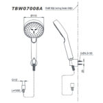 Bản-vẽ-kỹ-thuật-Tay-sen-tắm-TOTO-TBW07008A-massage-1-chế-độ