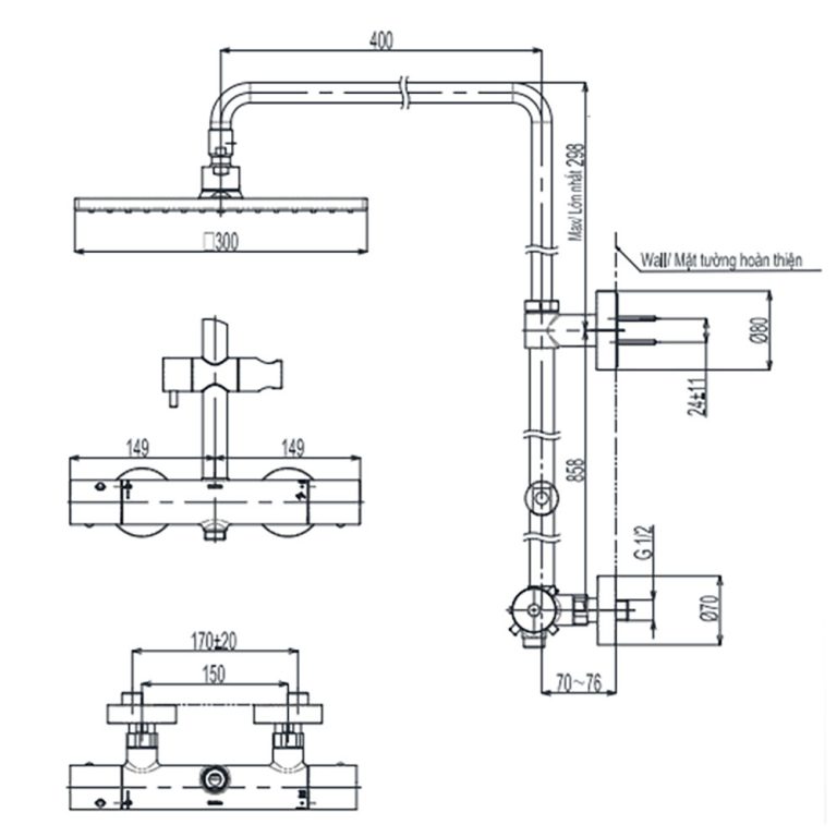 Bản-vẽ-kỹ-thuật-Vòi-sen-cây-TOTO-TBW08406A-nhiệt-độ