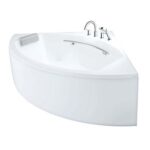 Bồn Tắm TOTO PPY1543-4HPE#P DB505R-2B ngọc trai góc chân yếm 1.5M