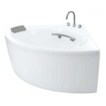 Bồn Tắm TOTO PPY1353-3HPE#P DB505R-2B ngọc trai góc chân yếm 1.35M