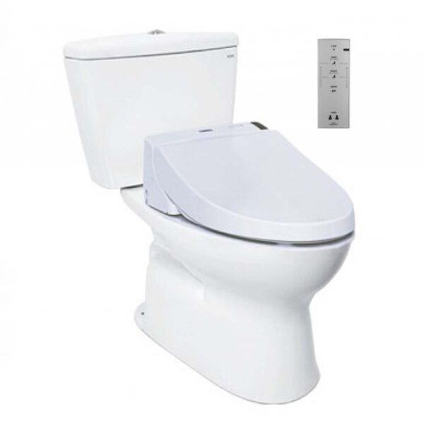 Bồn cầu thông minh TOTO CS300DRW6#W nắp rửa điện tử TCF6531Z