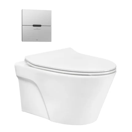 Bồn cầu thông minh TOTO CW822RFVA1 TREF35L2A WH005A TC600VS xả tự động