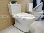 CS302DT10#W - Hình ảnh thực tế Bồn cầu 2 khối TOTO nắp êm - vuathietbi.com