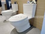 CS326DT10#XW - ảnh thực tế Bồn cầu 2 khối TOTO nắp êm TC395VS - vuathietbi.com (1)