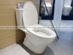 CS326DT10#XW - ảnh thực tế Bồn cầu 2 khối TOTO nắp êm TC395VS - vuathietbi.com