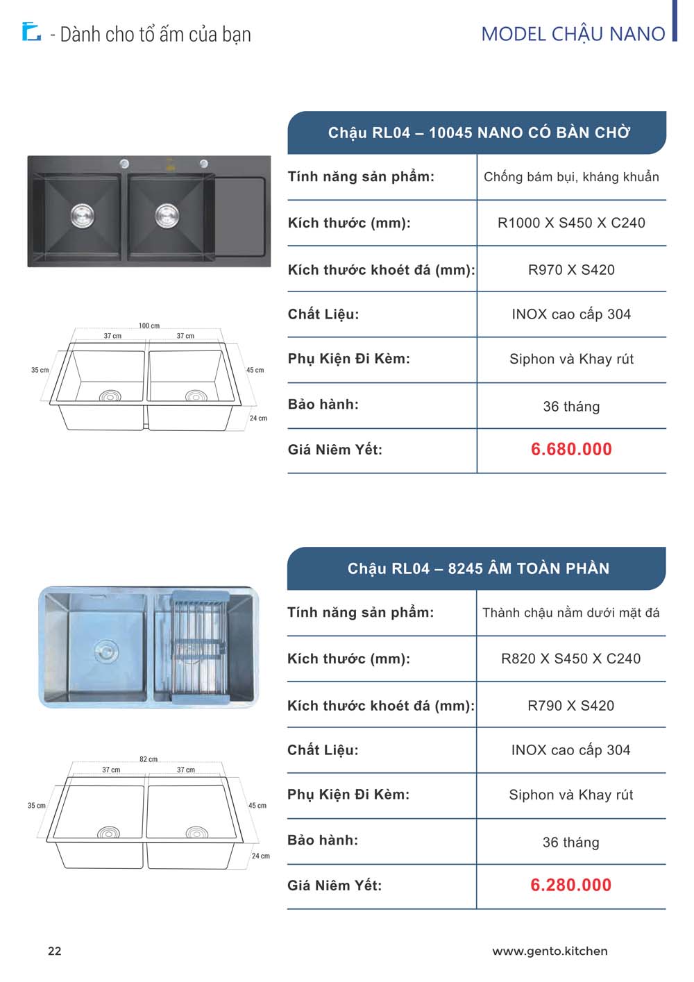 Catalogue ROSLERER 2024 Thiet bi nha bep 11
