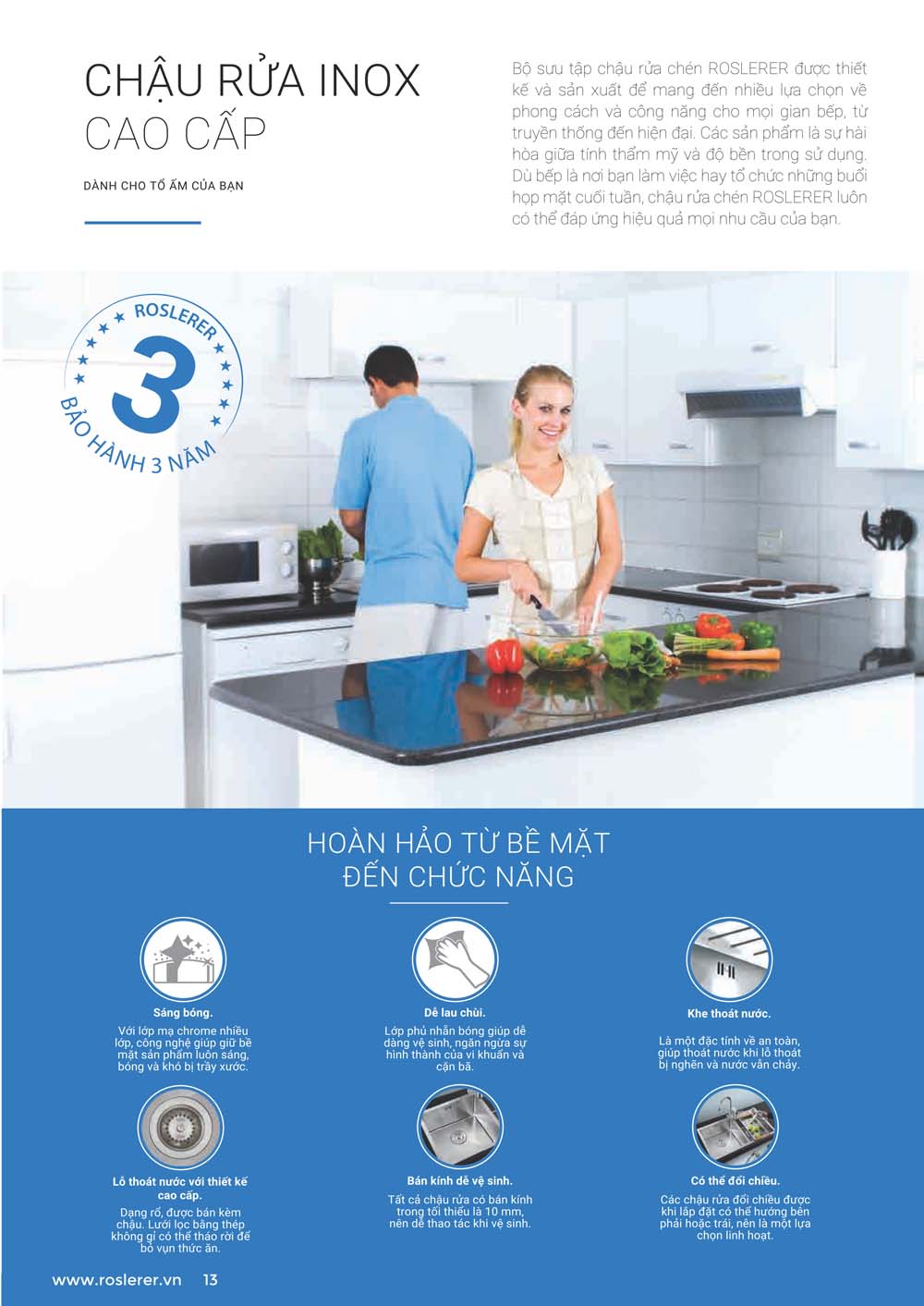 Catalogue ROSLERER 2024 Thiet bi nha bep 2