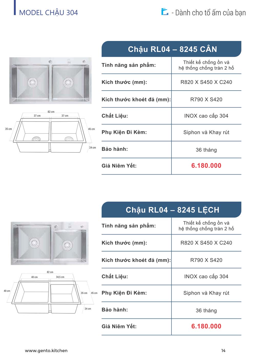Catalogue ROSLERER 2024 Thiet bi nha bep 3