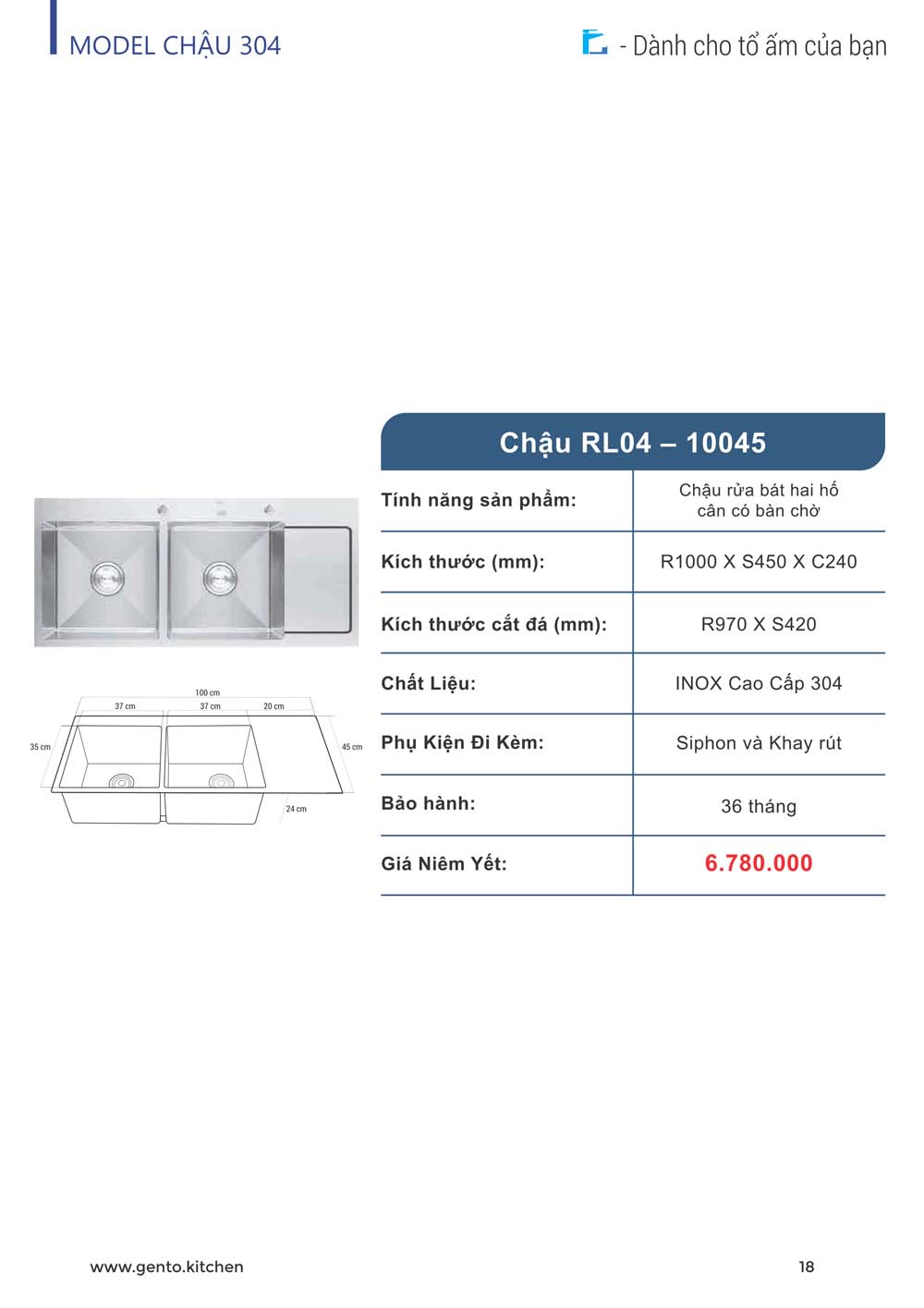 Catalogue ROSLERER 2024 Thiet bi nha bep 7