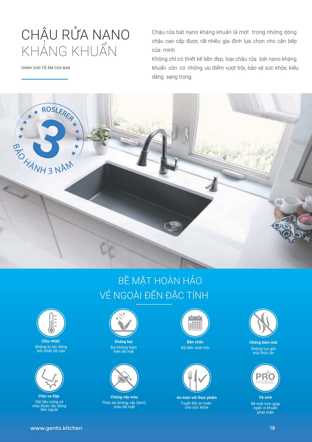 Catalogue ROSLERER 2024 Thiet bi nha bep 8