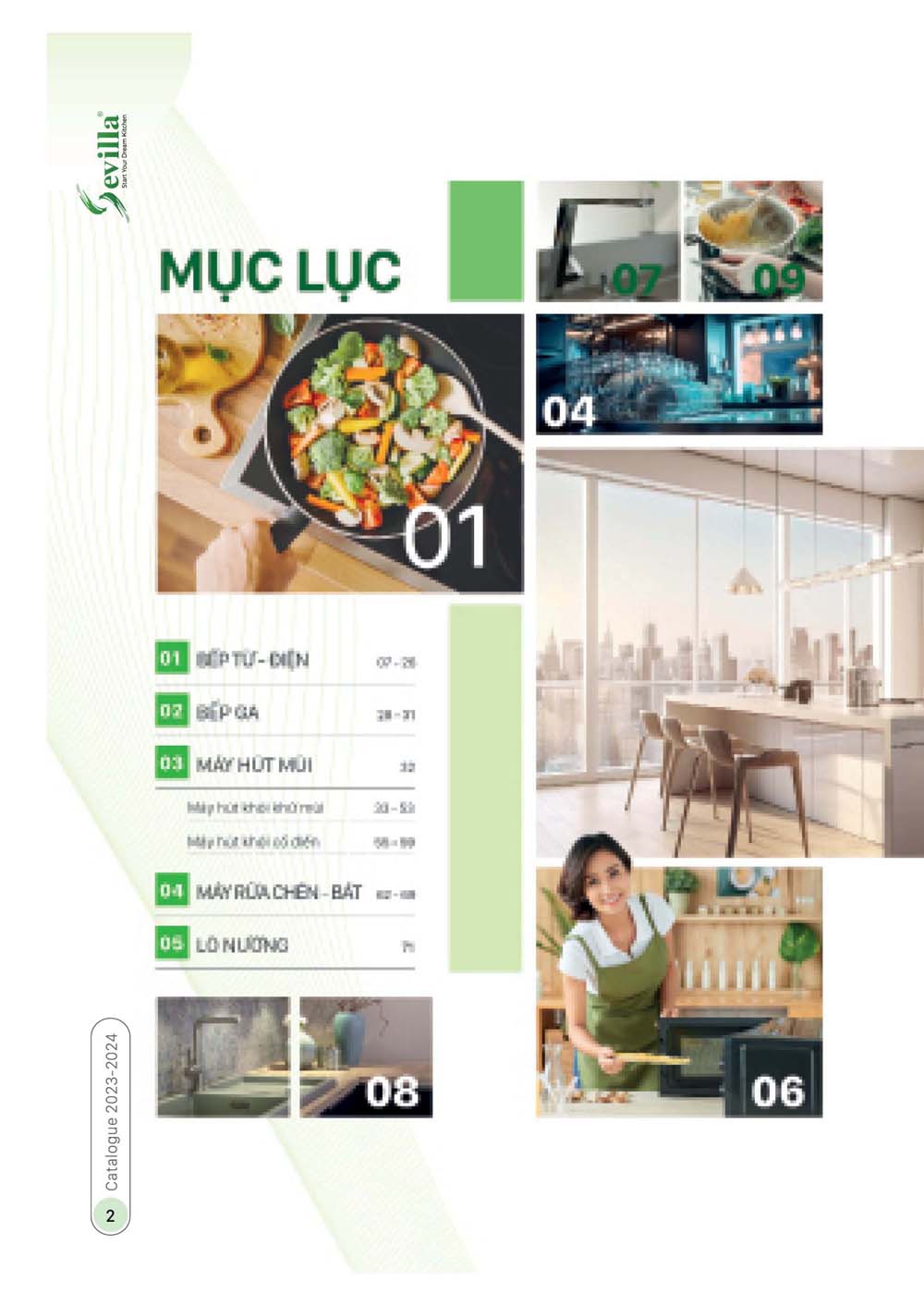 Catalogue Thiet bi nha bep SEVILLA 2024 02