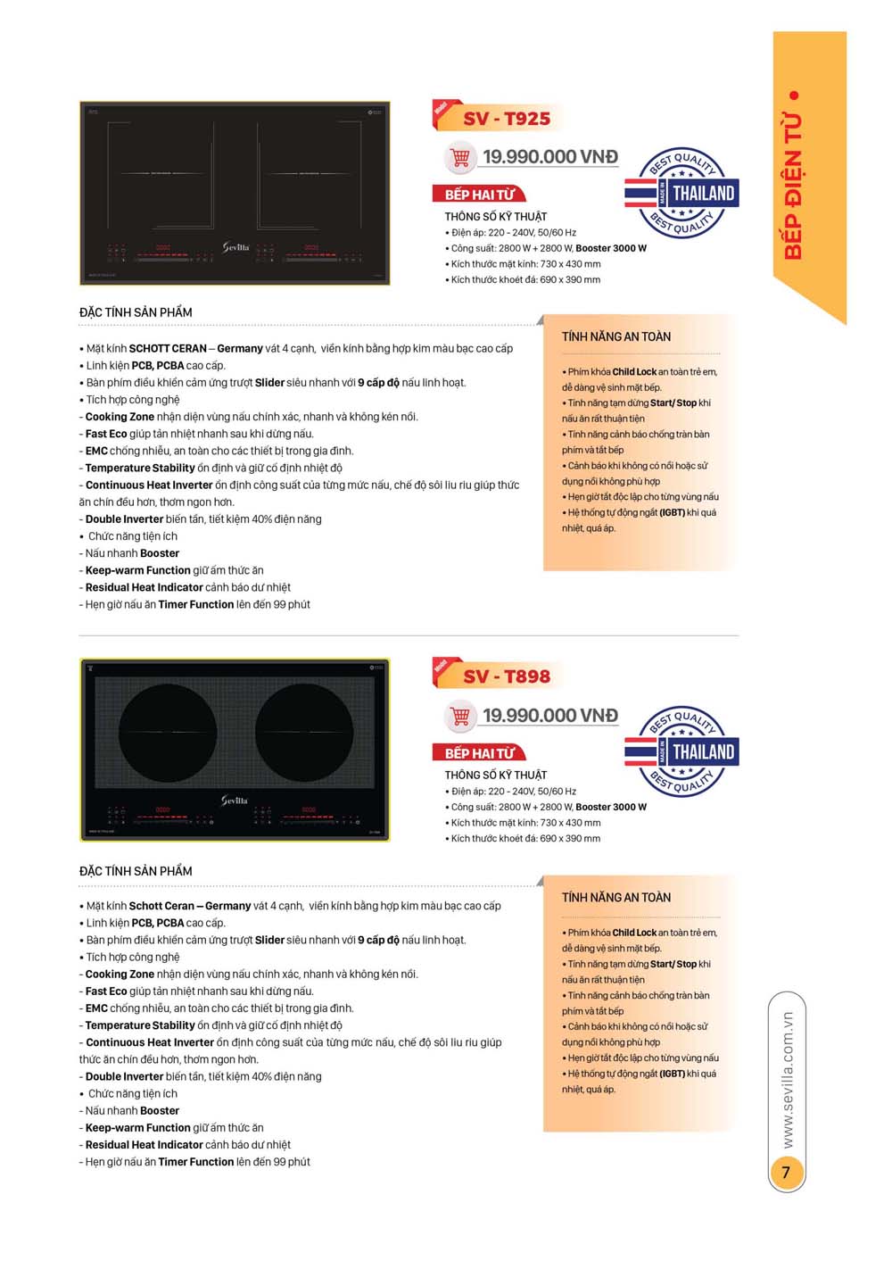 Catalogue Thiet bi nha bep SEVILLA 2024 04 1